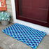 Triple Weave - Royal, Light Tan, Light Blue Rope Mat