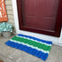 Five Stripe Rope Mat - Royal, Seafoam, & Green