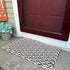 Triple Weave - Light Tan with Navy Rope Mat