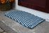 Double Weave Rope Mat - Navy, Seafoam