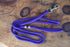 Purple Dog Leash with White & Purple Whipping