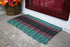 ON SALE Five Stripe Rope Mat - Dark Green, Burgundy, Black