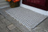 Double Weave Rope Mat - Dark Tan, Silver