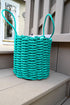 Solid Rope Basket - Teal